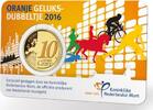 Nederland Nederland 2016 10 Cent Geluksdubbeltje in coincard -