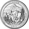 Verenigde Staten U.S.A ¼ Dollar Glacier -