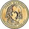 Verenigde Staten U.S.A 4th President Dollar James Madison -