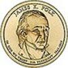 Verenigde Staten U.S.A. 11th President Dollar James K. Polk -