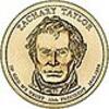 Verenigde Staten U.S.A. 12th President Dollar Zachary Taylor -