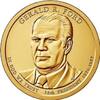 Verenigde Staten U.S.A. 38 th President Dollar Gerald R. Ford -
