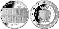 Malta Malta 2013 10 euro 'Auberge de Provence' Zilver -