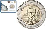 Speciale 2 euromunten 2 Euro Luxemburg 2025 '25 Jr. Groothertog Henri' in coincard met muntteken -
