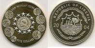 Liberia Km+??? Liberia 5 Dollars 2004 -