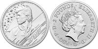 Verenigd Koninkrijk Groot Brittannië 2021 2 Pounds 'David Bowie' Zilver in capsule -