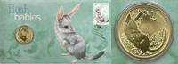 Australië Km ??? Australië 1 Dollar 2011 Bush babies Bilby -
