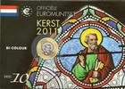 Nederland Nederland 2011 kerstset deel 10 2 euro Eras. -