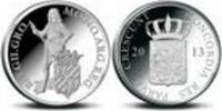 Nederland 2013 Zilveren Dukaat Groningen incl doosje & cert. -