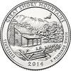 KM ??? U.S.A ¼ Dollar Great Smoky Mountains -