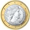 1 Euro Letland 2014 -