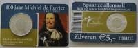 Nederland 5 Euro Nederland 2007 5 euro Michiel de Ruyter. In Coincard -