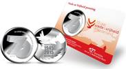 Nederland Nederland 2015 Vrede & Vrijheid penning in coincard -