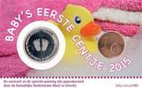 Nederland 1 Cent Baby Meisje Coincard 2015 Mijn eerste centje -