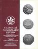 CLASSICAL NUMISMATIC REVIEW Mitteilungsblatt CLASSICAL NUMISMATIC REVIEW VOLUME XX 2 SUMMER 1995 SEABY COIN & MEDAL BULLETIN -