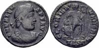 Römisches Kaiserreich Centenionalis Valens Centenionalis Thessalonica 364-367 GLORIA ROMANORVM Labarum RIC 16 (b) i -