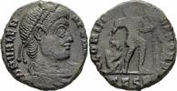 Römisches Kaiserreich Centenionalis Valens Centenionalis Thessalonica 364-367 GLORIA ROMANORVM Labarum RIC 16 (b) i -