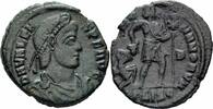 Römisches Kaiserreich Centenionalis Valens Centenionalis Siscia 367-375 GLORIA ROMANORVM Kaiser Labarum RIC 14 b) xi -