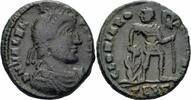 Römisches Kaiserreich Centenionalis Valens Centenionalis Thessalonica 364-367 GLORIA ROMANORVM Labarum RIC 16 (b) i -