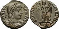 Römisches Kaiserreich Centenionalis Valens Aquileia 367-375 SECVRITAS REI PVBLICAE Victoria Technikum RIC 12 b xvi a -