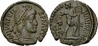 Römisches Kaiserreich Centenionalis Valens Centenionalis Aquileia 367-375 GLORIA ROMANORVM Labarum RIC 7 (b) vi (a) -
