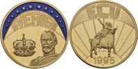 Deutschland Medaille EUROPE ECU SERIES SWEDEN SVERIGE GILDED PROOF LIKE GILT MEDAL 1995 #ME310 -