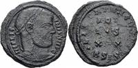 Römisches Kaiserreich Follis Licinius I Follis Siscia 320 LICINI AVGVSTI VOT / I·S / XX Schriftzug RIC 141 R³ -