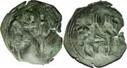 Byzanz Trachy Byzanz Andronicus II Palaeologus Trachy Patrichenkreuz Labarum Stern Sear 2384 -