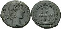 Römisches Kaiserreich Follis Constans Follis Nicomedia 347-348 VOT XX MVLT XXX Lorbeerkranz Wreath RIC 52 / 2 -